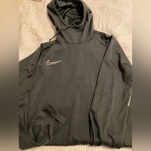 Nike Mens Dry-Fit grey hoodie size L